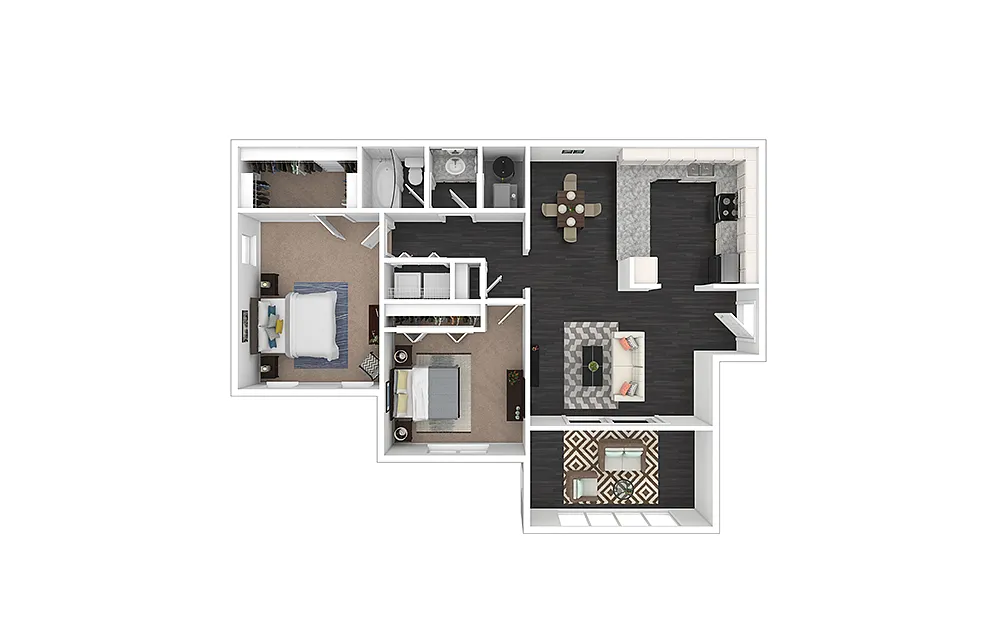 Floor plan The Johnson Premium
