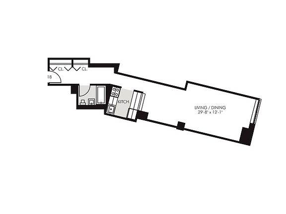 2nd image of 45 Wall St APT 918