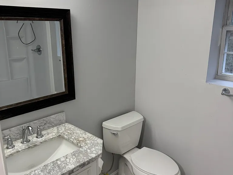 Basement bathroom