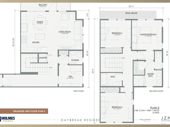 Two Story - Plan 3 Plan, Tempo Condominiums