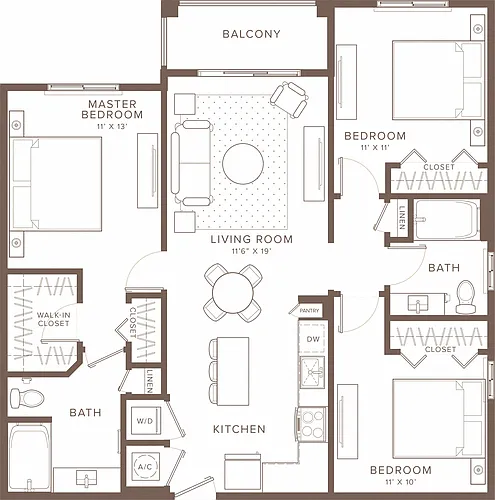 Floor plan C1