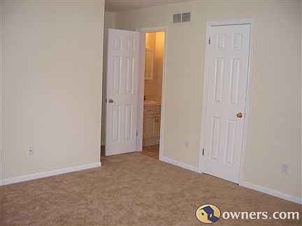 view into first floor powder room