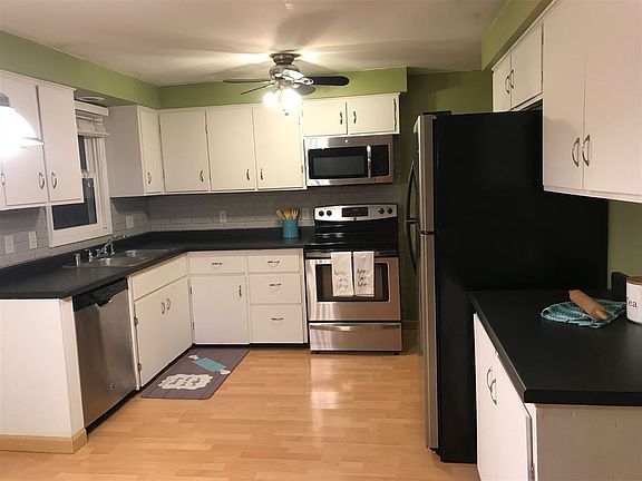 Updated and sun drenched kitchen.