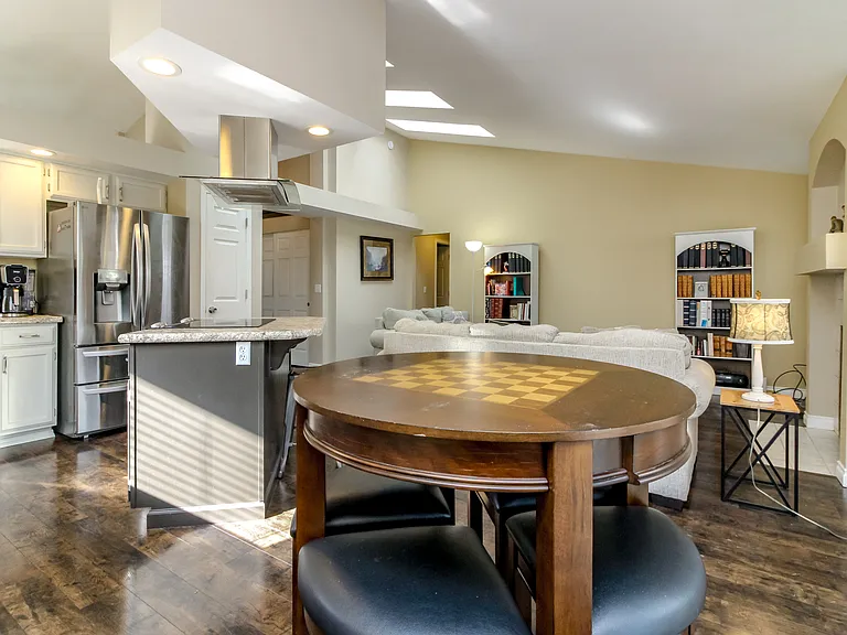 Kitchen and Living Room