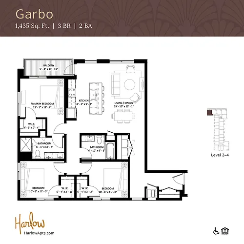 Floor plan Garbo