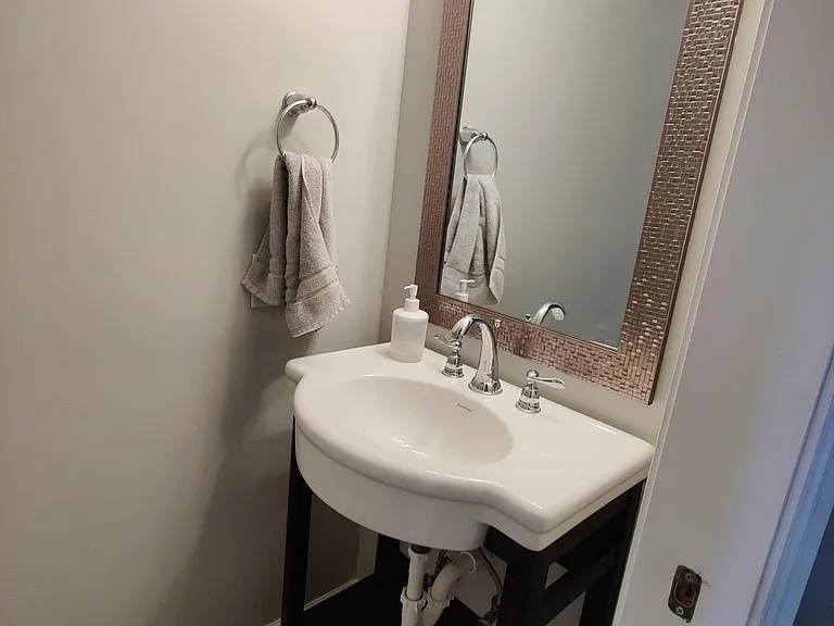 1/2 Bath on 2nd Floor