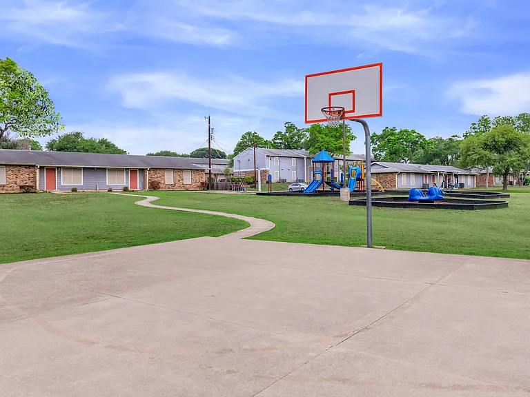Property basket ball court