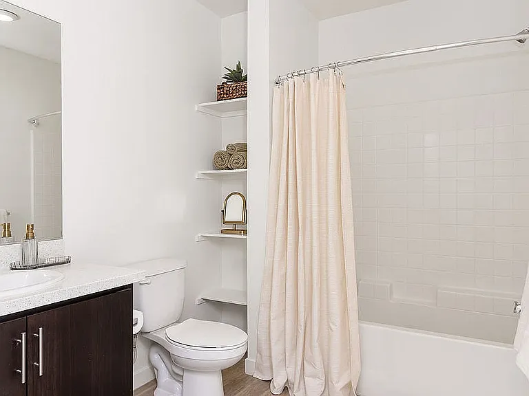 Secondary Bathroom With Large Soaking Tub