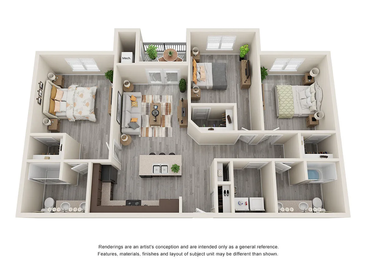 Floor plan C1