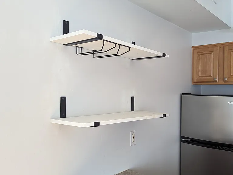 Extra storage above kitchen island