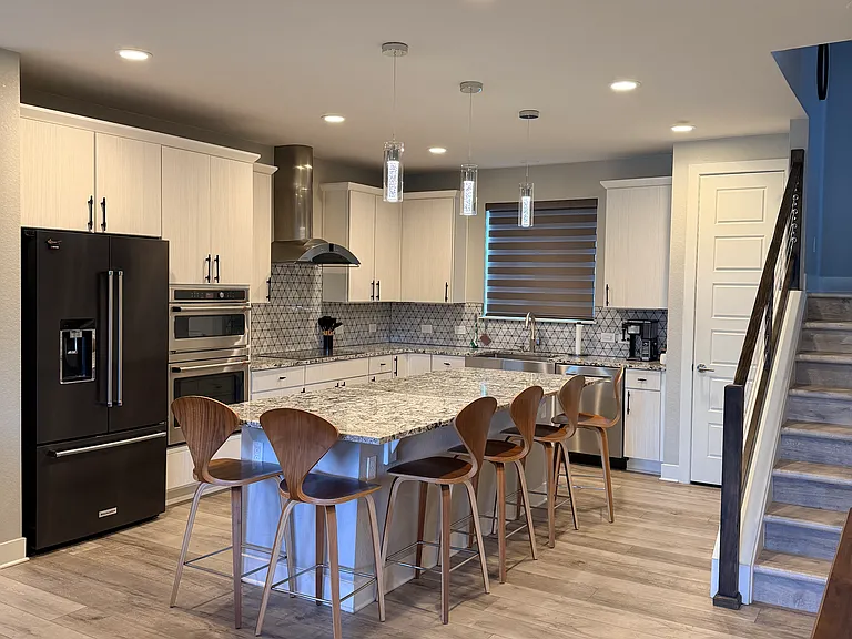 Second Floor - Kitchen and Islan