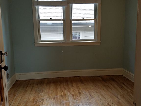 Bedroom with linen closet