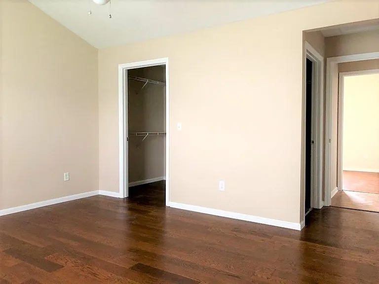 Master Bedroom with Walk-in closet and attached Bathroom