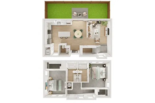 Floor plan B2