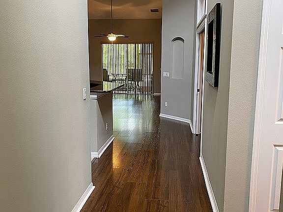 View from the front door. 