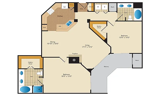 Floor plan B4