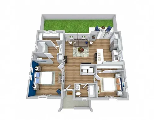 Floor plan The Retreat