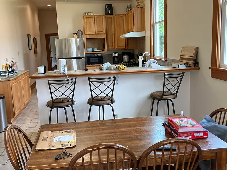 Dining room and bar