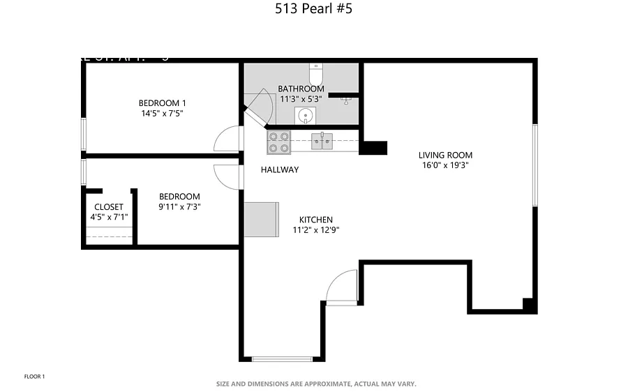 Building Photo - 513 Pearl St #5