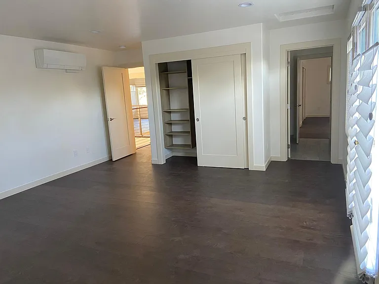 Upstairs bedroom with Deck and Jack and Jill bath