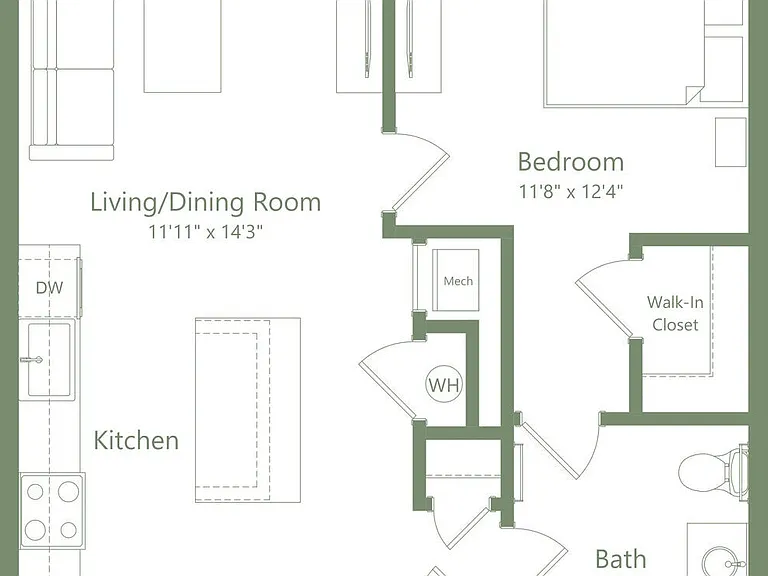 A3.1 floor plan Enclave at Raritan