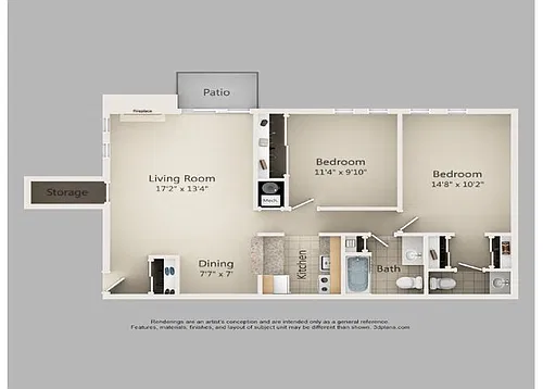 Floor plan C1