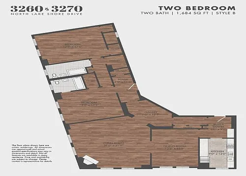 Floor plan B3