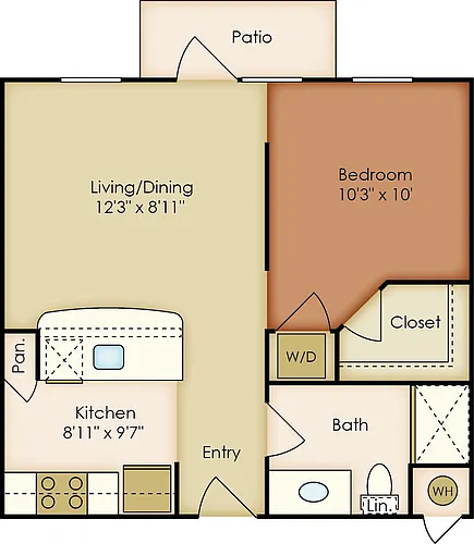 Floor plan E1