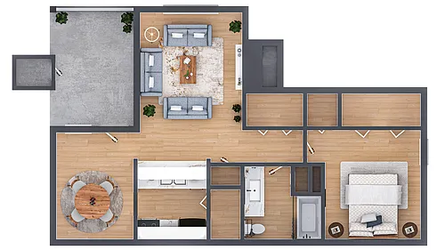 Floor plan Cypress-R
