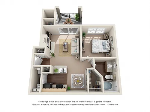 Floor plan Serenity