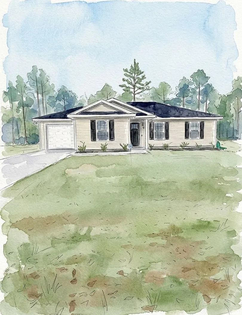 Beautifully maintained 3-bedroom, 2-bathroom single-story home in Jesup, GA — Photo 1