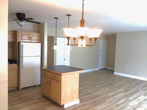 Kitchen and living room