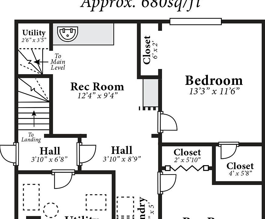 Lower Level Floor Plan