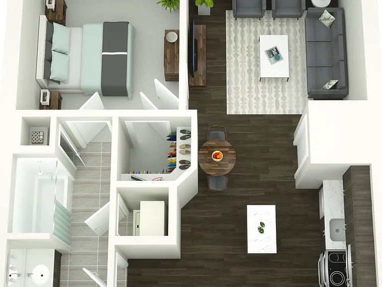 A1 floor plan Porter Street