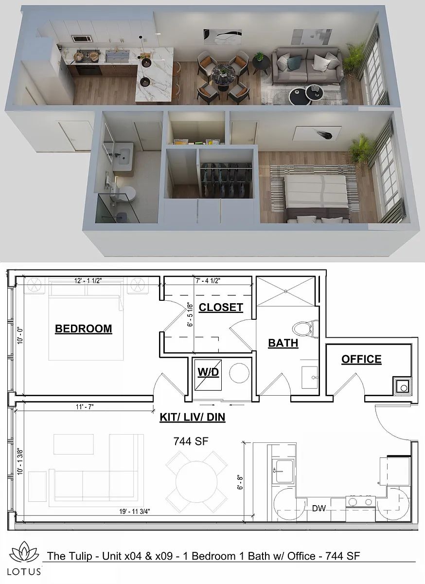 Floor plan Solara