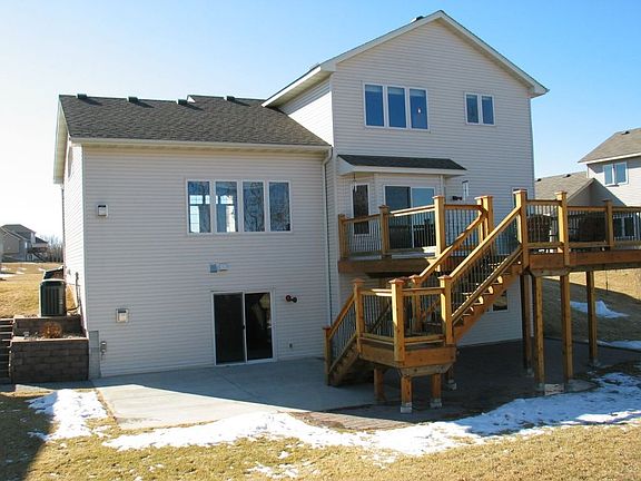 HUGE CUSTOM TIERED DECK