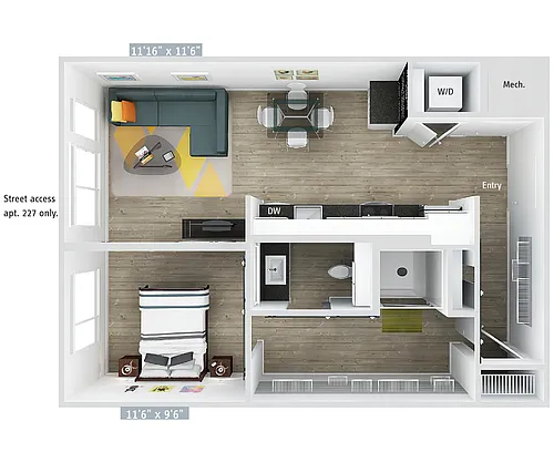 Floor plan A7-682-Urban
