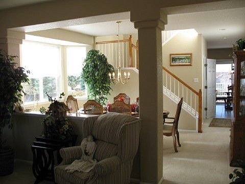 Entrance Looking Into Living & Dining Room