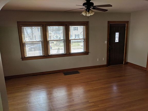 Large living room with hardwood floors