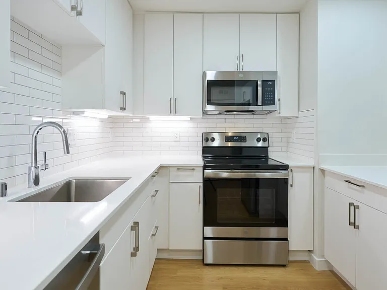 Kitchen with Stainless Steel Appliances
