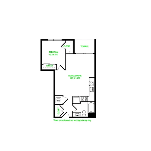 Floor plan 112W