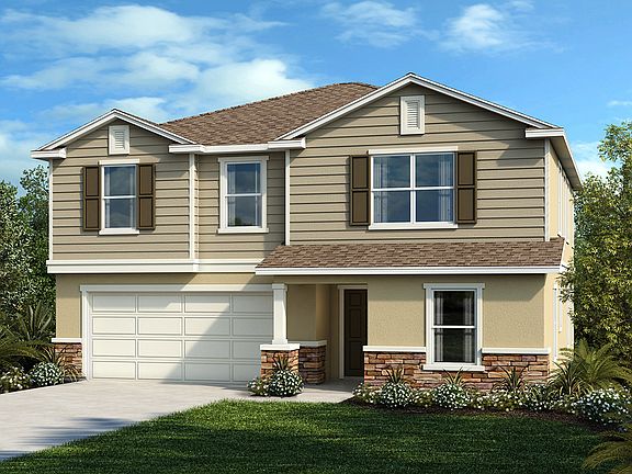 Exterior F with optional stone