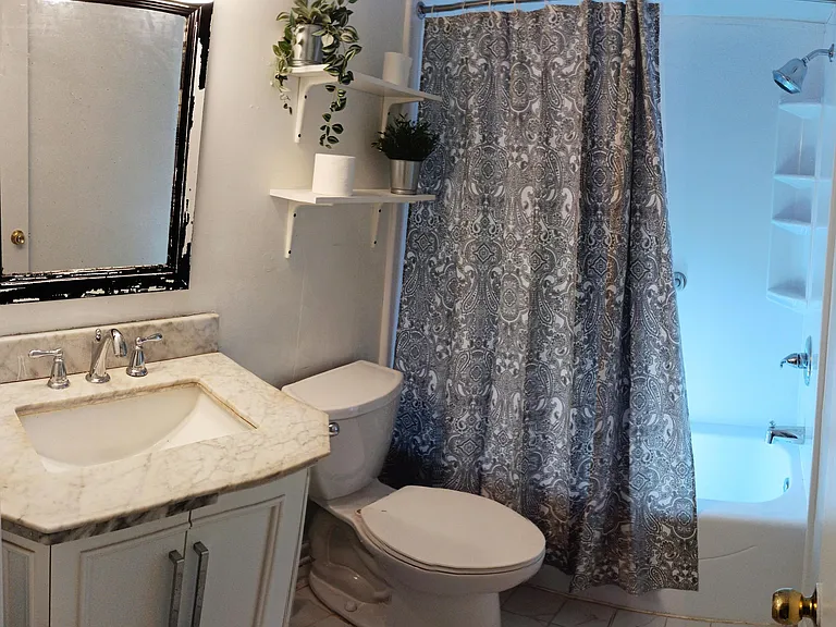 Elegant second full bathroom