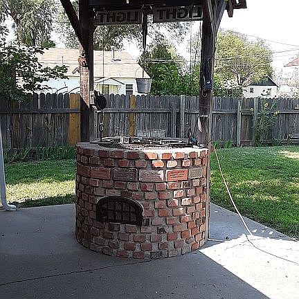 Wishing well/bbq grill