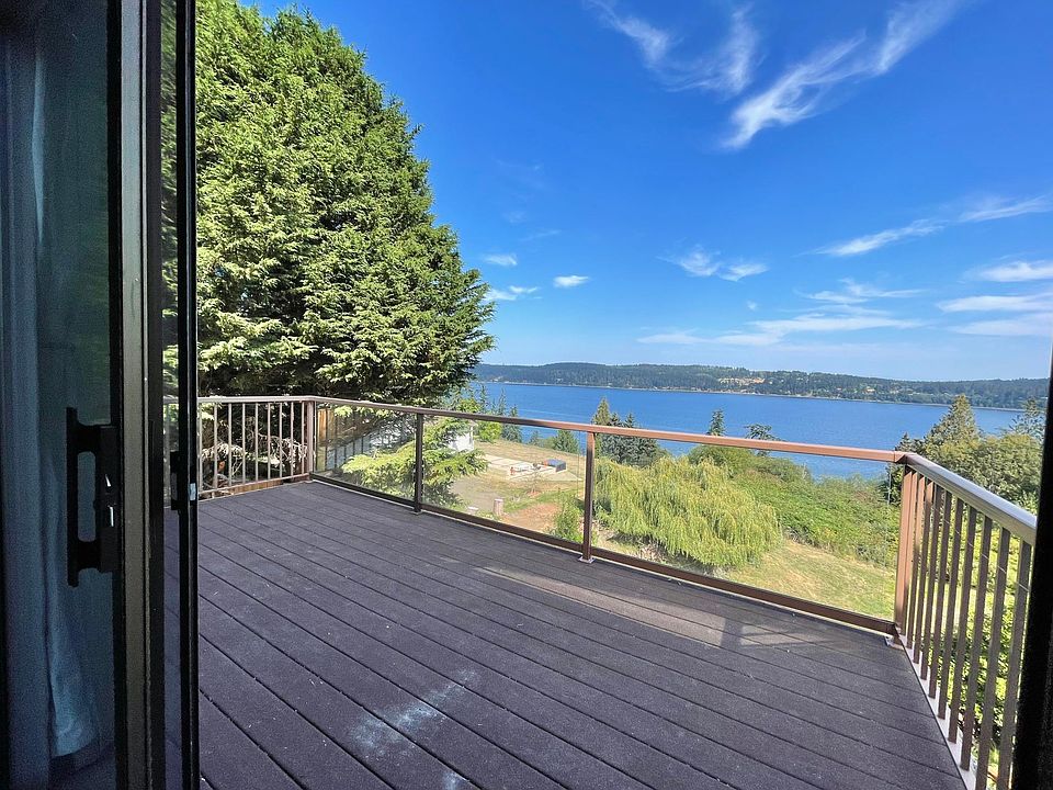 Large private view deck with sliding door access from your room.