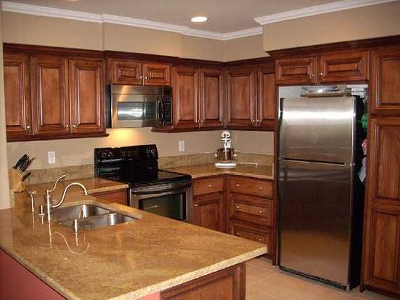 Granite and Stainless Steel appliccances