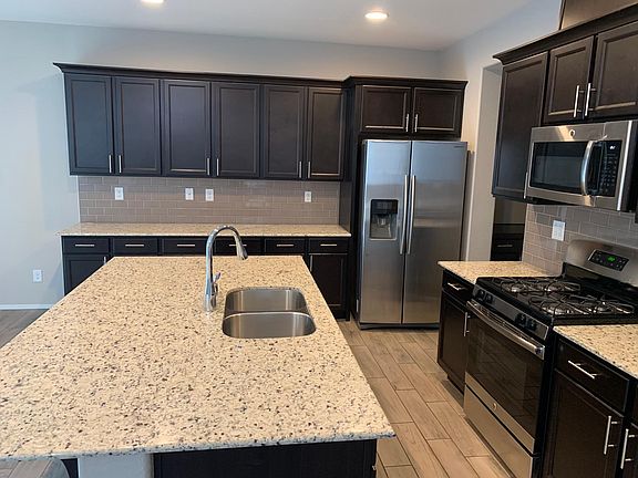 Stainless steel refrigerator, stove, dishwasher