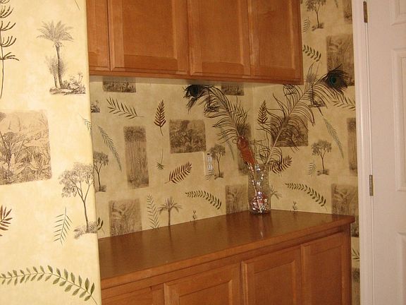 Additional storage in laundry room!