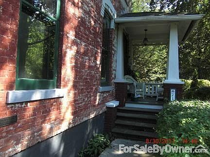 Front Porch
						:
						The first of three covered porches.