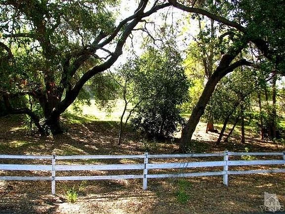 Enchanting! The oak tree on the left is 400 years old.